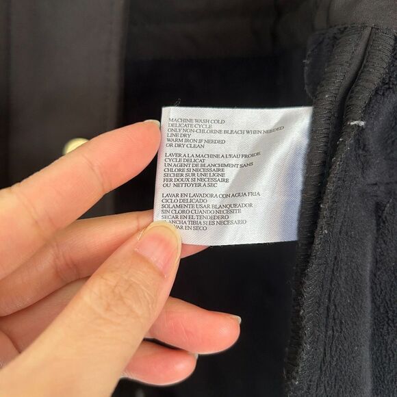 Michael Michael Kors Black Gold Accent Full Zip Jacket Size XS - Picture 15 of 16